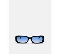 Messy Weekend Roxie Sunglasses - Black/Gradient Blue - Messy Weekend / One Size
