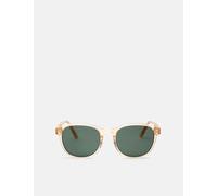 Messy Weekend Ryan Sunglasses - Champagne/Green - Messy Weekend / One Size