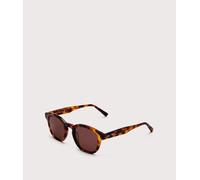 MESSYWEEKEND Mens Bille Bio Sunglasses - Colour: Tortoise with Brown Lens - Size: One Size
