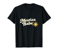 Mestiza Babe Filipino Pride Sun Flag Pinoy Philippines T-Shirt