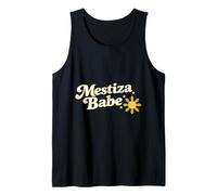 Mestiza Babe Filipino Pride Sun Flag Pinoy Philippines Tank Top