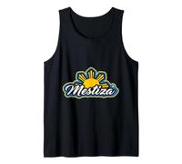 Mestiza Filipino American Pride Philippines Sun Design Tank Top