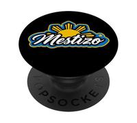 Mestizo Filipino American Pride Philippines Sun Design PopSockets Adhesive PopGrip