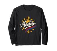 Mestizo - Half Filipino - Philippine Flag Culture - Men Long Sleeve T-Shirt