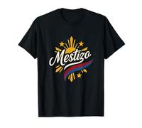 Mestizo - Half Filipino - Philippine Flag - Filipina Men T-Shirt