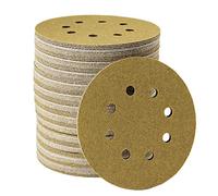 Mestool 58-AP Gold 5-Inch 8-Hole 80 Grit Dustless Hook&Loop 100-pack (80)