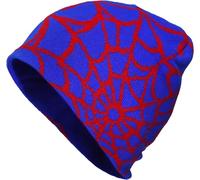 MESU Unisex Knitted Beanie Hat Hip Hop Cap Slouchy Skull Cap for Women Men Blue Red