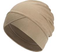 MESU Women's Chemo Sleep Turban Headwear Beanie Cap Hat for Cancer Patient Hair Loss C - Khaki