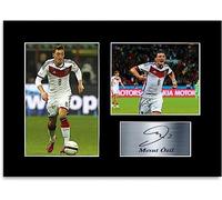 Mesut Ozil Football Player Germany A4 Poster Signed Photo Display Mount Gift for Fans and Supporters
