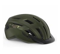 MET Allroad Cycling Helmet Olive Iridescent Green 52-56cm Road Gravel Commute