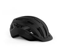 MET Allroad Bicycle Safety Helmet Removable Visor Size L 58/61cm - Matt Black