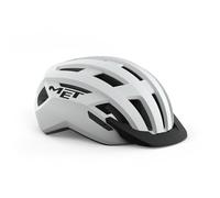 MET - Allroad Leisure Cycling Helmet In Matt White Size Medium (56-58 cm)