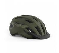 MET ALLROAD MIPS Urban Road Cycle Helmet - OLIVE IRID MEDIUM 56-58 CM
