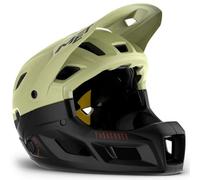 MET Parachute MCR MIPS Full Face Cycling Helmet, Pistachio Matt Green, Size 56-58cm