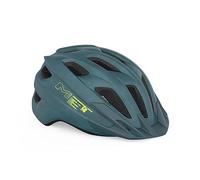 MET Crackerjack Kids Helmet - 360 Deg Head Belt, Rear LED Light (Bike / Cycling)