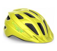 MET Crackerjack Kids Helmet - 360 Deg Head Belt, Rear LED Light (Bike / Cycling)