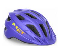 MET Crackerjack Kids Helmet - 360 Deg Head Belt, Rear LED Light (Bike / Cycling)