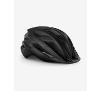 MET Crossover Helmet Vivid Matte Black - 52-58