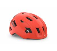 MET E-Mob e-bike Helmet - Coral/black (M) Size: M