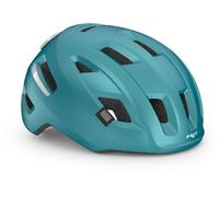 MET E-Mob Urban Cycling Helmet Teal Matte