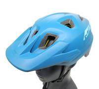 MET Echo MIPS Helmet S/M/L Removable Visor Polycarbonate Shell Blue/White -H