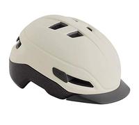 MET Grancorso Urban Fahrrad Helm City Retro Style Kopf Schutz Halbschale Cruiser Bike Radhelm Schild, 570010, Farbe Cream, Größe L