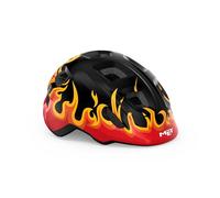 MET Hooray Black Flames/Glossy XS (46-52 cm) Kid Bike Helmet