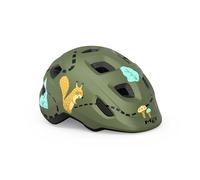MET Hooray Youth Cycling Helmet Green Forest / Matte