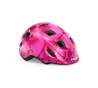 MET - Hooray Children's Cycling Helmet In Pink / Hearts Size Extra Small (46-52 cm)