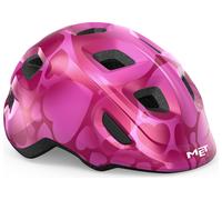 Met Hooray Kids Helmet - Pink Hearts Glossy