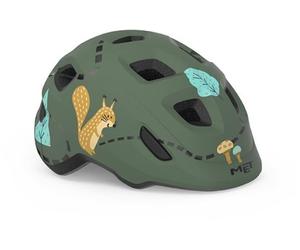 MET Hooray Youth Cycling Helmet Green Forest / Matte
