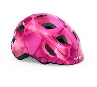 MET Hooray Youth Cycling Helmet Pink Hearts / Glossy