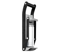 Met Lux Gray Metal Can Crusher - for 12/16 oz Cans, Wall Mount - 1 count box