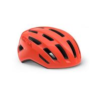 MET Miles City Cycling Helmet, Glossy Coral, Size 52-58cm