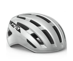 Met Miles MIPS Cycling Helmet White Padded Reflective Road Commuting Bike Ride