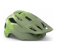MET Shelter Youth Helmet - Green / Lime