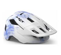 MET Shelter Youth Helmet - White / Blue