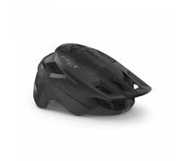 MET Shelter Youth Mountain Bike Helmet in Black - Uni-Size 52-56cm one size