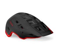 MET Terranova Mips MTB Mountain Cycling Helmet Black Red / Matt Glossy