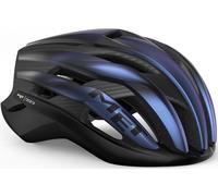 MET Trenta 3K Carbon MIPS Helmet, Blue Iridescent, Small