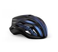 MET - Trenta 3K Carbon MIPS Road Cycling Helmet In Blue Iridium Size Medium (56-58 cm)