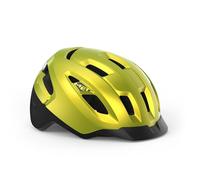 MET - Urbex MIPS Urban Cycling Helmet In Lime Yellow Size Medium (56-58 cm)