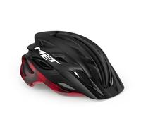 MET - Veleno MIPS Mountain Bike Helmet In Black / Red Size Medium (56-58 cm)