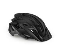 MET - Veleno Mountain Bike Helmet In Black Size Medium (56-58 cm)