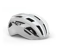 MET - Vinci MIPS Road Cycling Helmet In White / Silver Size Medium (56-58 cm)