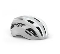 MET - Vinci MIPS Road Cycling Helmet In White / Silver Size Large (58-61 cm)