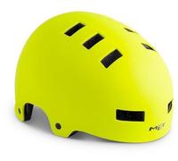 MET Zone BMX / Skate Helmet Safety Yellow