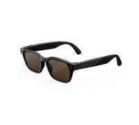 Meta Adventurer Large Classic Black | AI glasses for women, men - Meta AI, 12MP camera, live translate - 3K HD resolution - 8+ hour battery - Range of sizes - Brown lenses