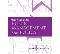 Meta-Analysis for Public Management