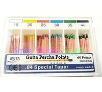 META GUTTA PERCHA POINTS .04 SPECIAL TAPER ASSORTED #30,15,20, 25, 35, 40 (60pt)
